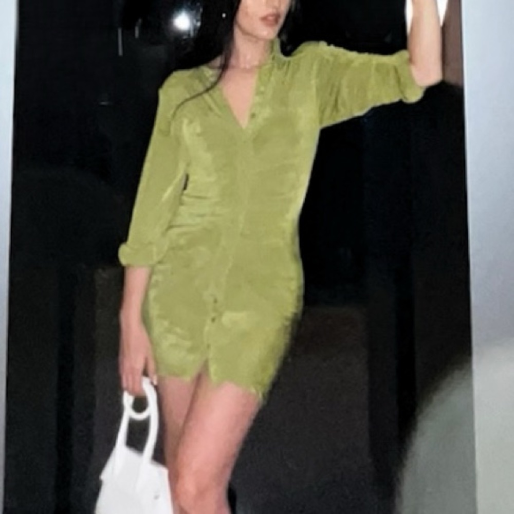 Soft shirt dress
